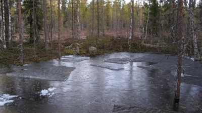 Замерзшие озерца