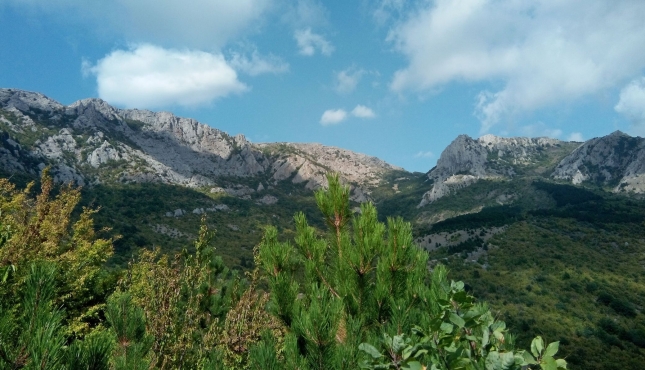 Главная гряда крымских гор